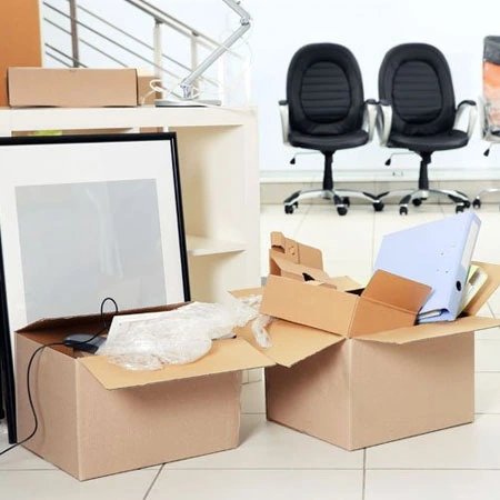 Office shifting services in Erode with professional packing